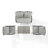 Cristyna 4 - Person Patio Conversation Set with Cushions