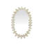 Cicada Oval Solid Wood Mirror