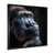 Toile encadrée noire simple