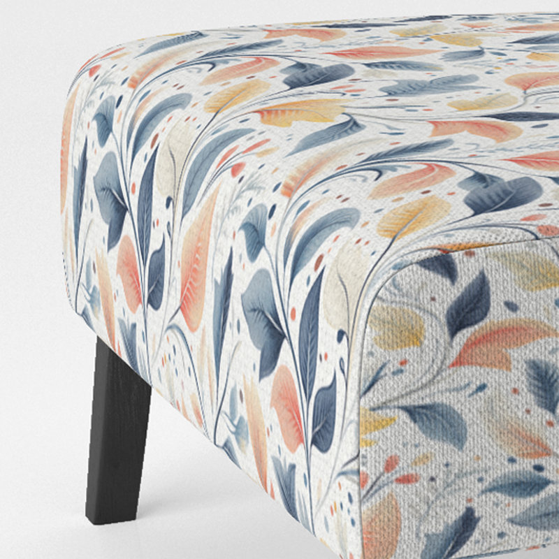 Fauteuil de chambre Boho, Pantoufle sans accoudoirs