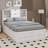 Platform Bed with Storage Headboard And 8 Drawers-113013014-99950771