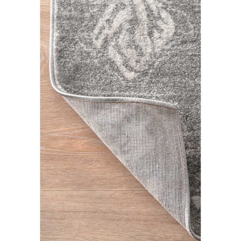 Tapis gris Guerrero, Rectangle 5 pi x 7 pi 5 po