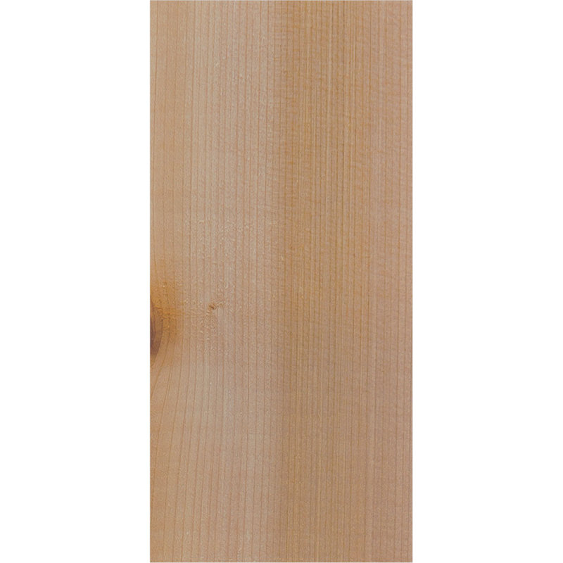 Yorktown Smooth Rafort Tail, Cèdre rouge, H 8 po x l 24 po x P 3,5 po