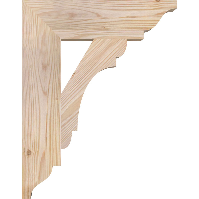 Support olympique traditionnel, Douglas (lisse), H 18 po x l 3,5 po x P 14 po