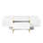 47.2'' x 31.4''Minimalist High Gloss Coffee Table with 2 Drawers, Multi-Storage Rectangle Sofa Table with Wood Grain Legs, Modern Centre Table for Living Room, -1195770149