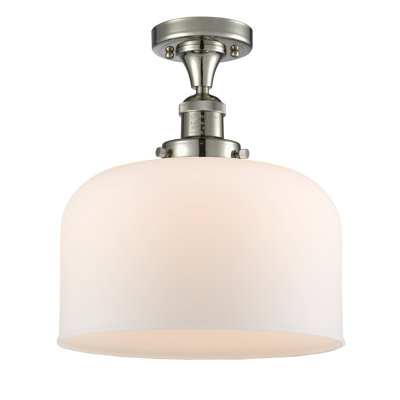 Plafonnier semi-encastré 1 lumière Bell