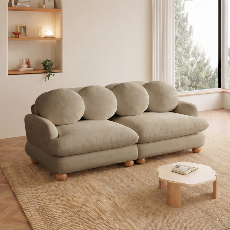 Canapé Comfy Chenille, Camel