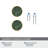 Accents 1 1/4" Diameter Circle Knob Multipack-93499089
