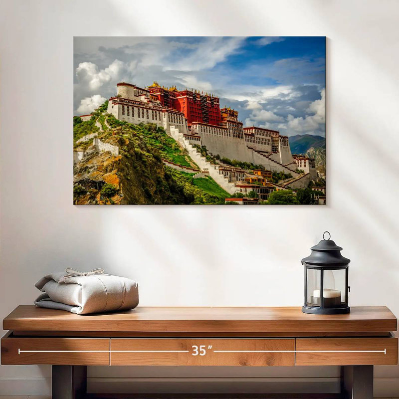 Adella Potala Palace Exterior, 16" H x 24" W