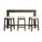 Bonique 3-Person Solid Wood Dining Set