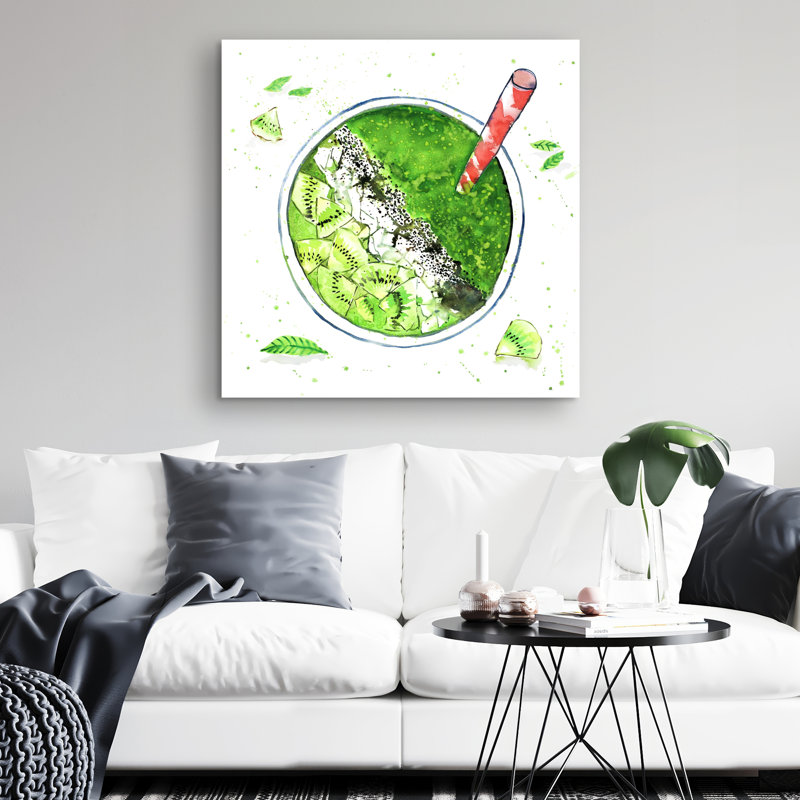 smoothie - 32"x32" art on canvas