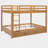 Queen Size Bunk Bed With Trundle-994300668