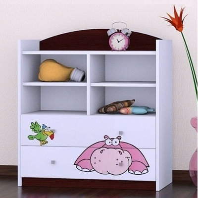 Annalise 96cm H X 86cm W Animals Kids Cube