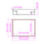 304 Stainless Steel Shower Niche