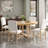 Extendable Wood Dining Table Sets(must Include Both Table And Chair)