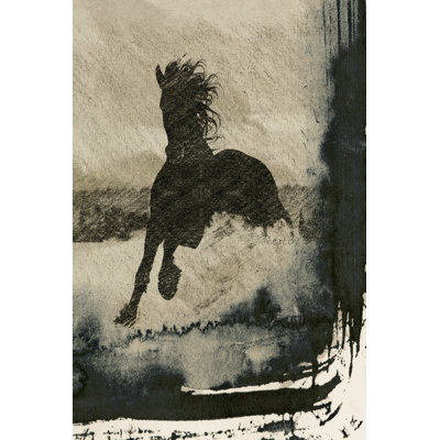 " Running Horse III " by Irena Orlov Painting Print