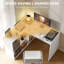 L-Shaped Computer Desk