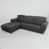 Polyester gris foncé est en rupture de stock