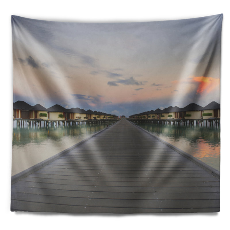 Polyester Tapestry, 50" H x 60" W