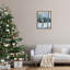 «Snowy Cabin Through Birch», art mural sur toile par Kevin Daniel-353646493-353646466