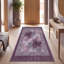 Tapis Creek2 moderne à l'aquarelle abstraite grise et blanche, lavable en machine, antidérapant, à poils courts, pour intérieur et extérieur, adapté aux animaux domestiques, idéal pour le salon, la chambre, la salle à manger, l'entrée, le corridor ou le bureau.-1889769361