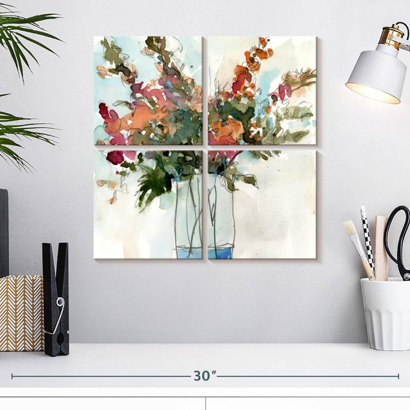 Nature morte Harnek Water Garden I, H 18 po x l 18 po