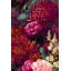 Papier peint floral rétro Bohème