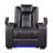  39" Adjustable Headrest Power Recliner Man Cave Home Theater Chair With Cup Holders USB LED (Set of 2)-1161663834