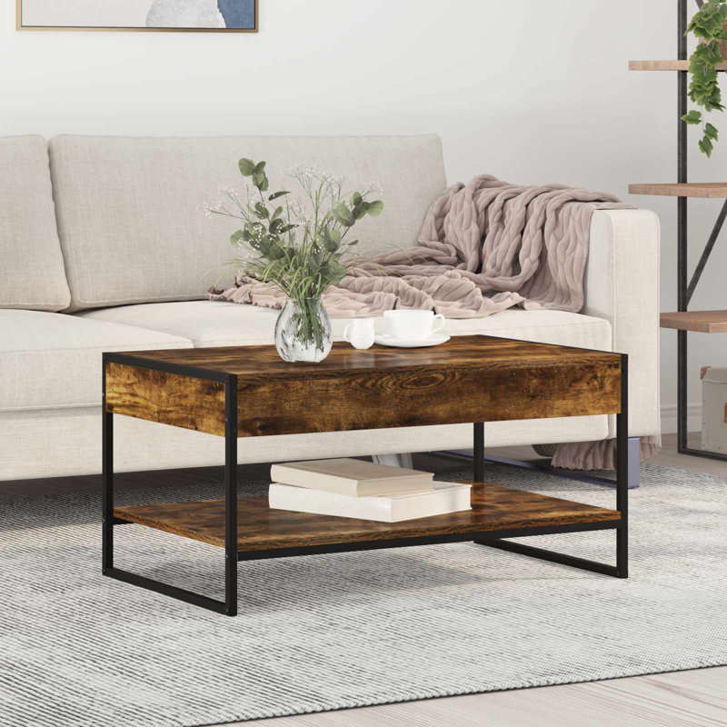 Tarquinio Coffee Table, Smoked Oak