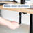 Crank Height Adjustable Desk Frame-48106341