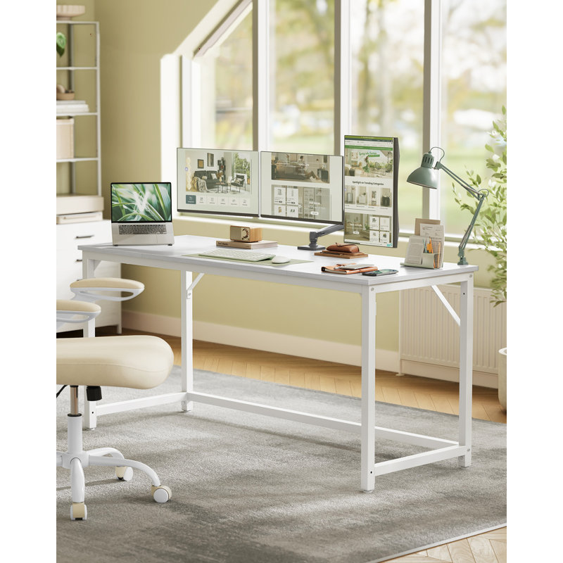 Metal Base Computer Desk