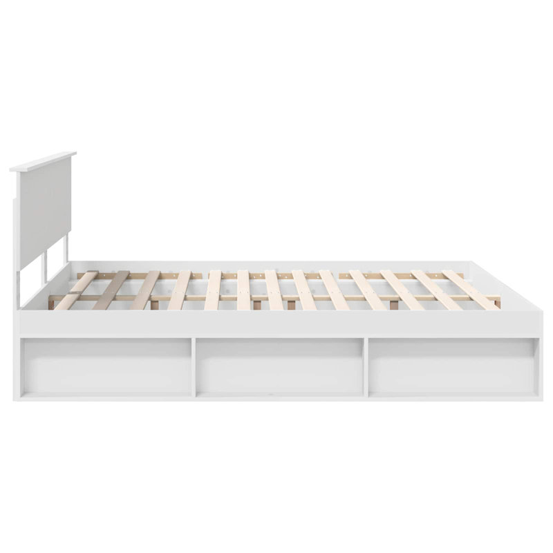 Bed, Small Double (4'), White