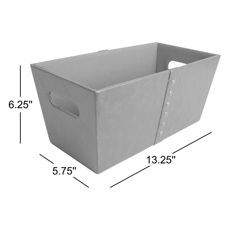 Gracie Oaks Decorative Bin