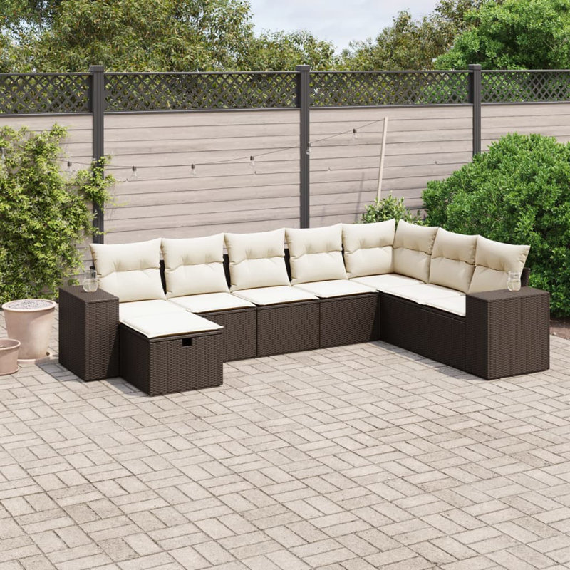 Ensemble de canapé de jardin Vidaxl