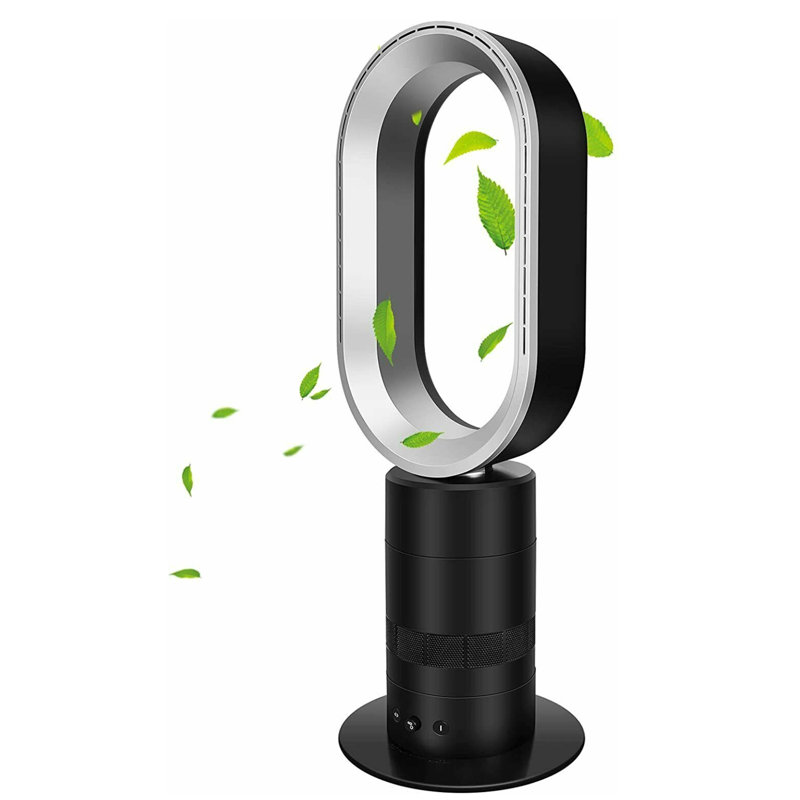 Silver Grey Bladeless Fan