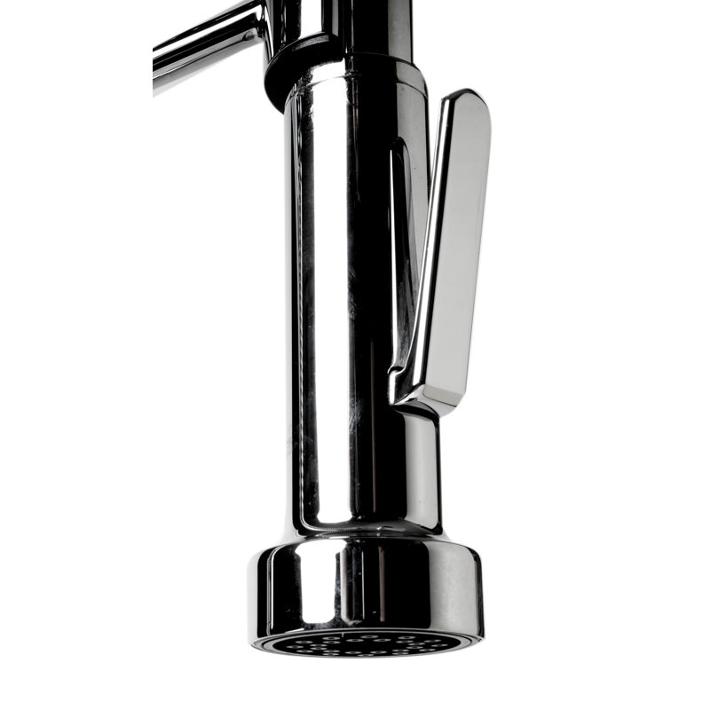 Alfi Brand Pull Down Kitchen Faucet, Polished Chrome