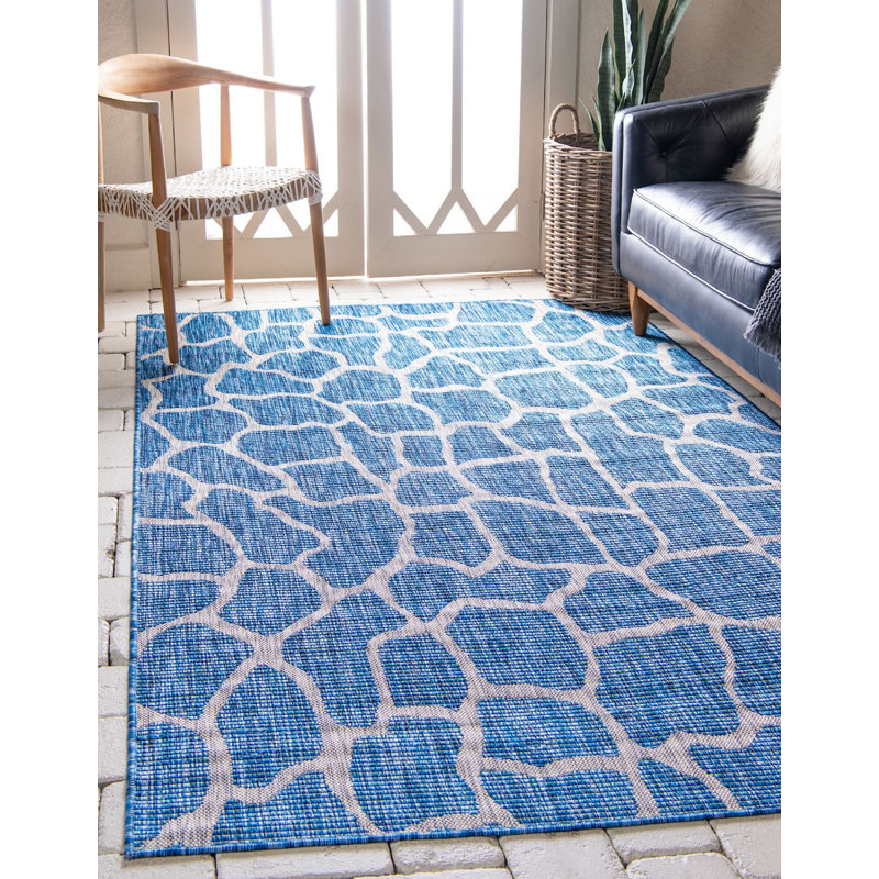 Muro Animal Print Indoor / Outdoor Rug, Rectangle 8' x 11'4"