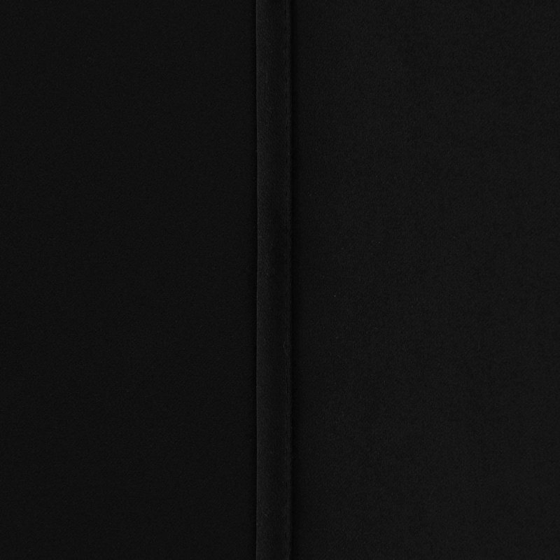 Panneau de rideau simple occultant et isolant Borunda, Noir, L 26 po x L 63 po