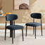 Chaise d'appoint rembourrée avec structure en métal-1775727503