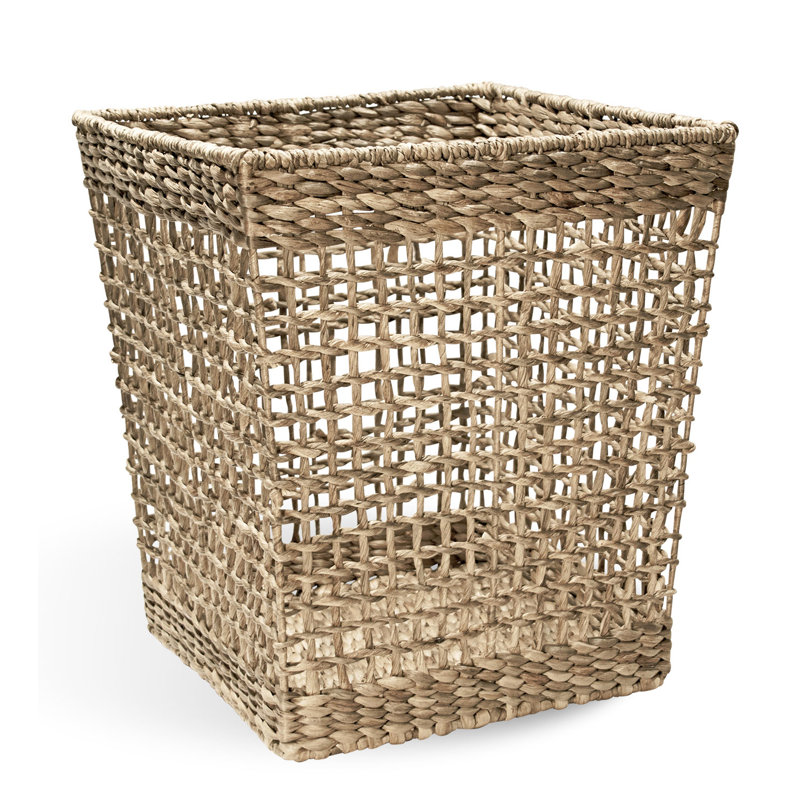 Ship Knot Wicker Laundry Basket