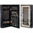 Jewellery Armoire with LED Lighted Mirror, Frameless Mirror with 3 Colour Lights, Hanging Organizer with 2 Drawers, Black