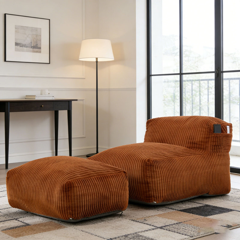 Fauteuil à billes Big, Orange