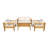 4-Piece Patio Furniture Set-1924653115