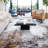 KATINE Modern Abstract Machine Washable Area Rug Brown Silver/Ivory-78312991