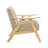 Modern  Upholstered 1pc Accent chair-1835728843