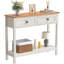 Console à 2 tiroirs pour canapé d'entrée rustique-2143205965-2143205964