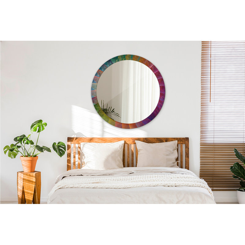 Huldar Glass Flat Wall Mirror