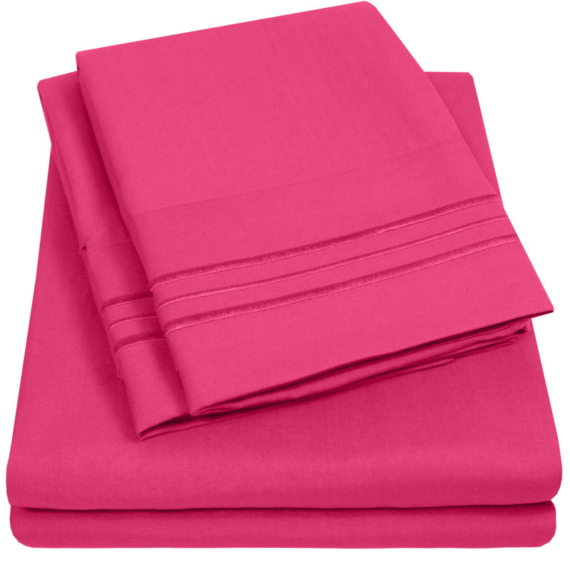 Ivory Twin Deep Pocket Ultra Soft Microfiber Sheet Set