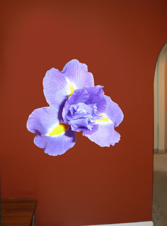 Adhésif décoratif Goudeau Iris, 35,5 po x 36 po