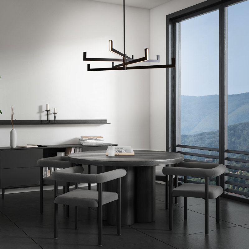 Ferrous 4 - Light Chandelier, 3500K